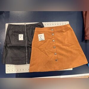 Bundle Lot 2 mini skirts H&M size 6/8